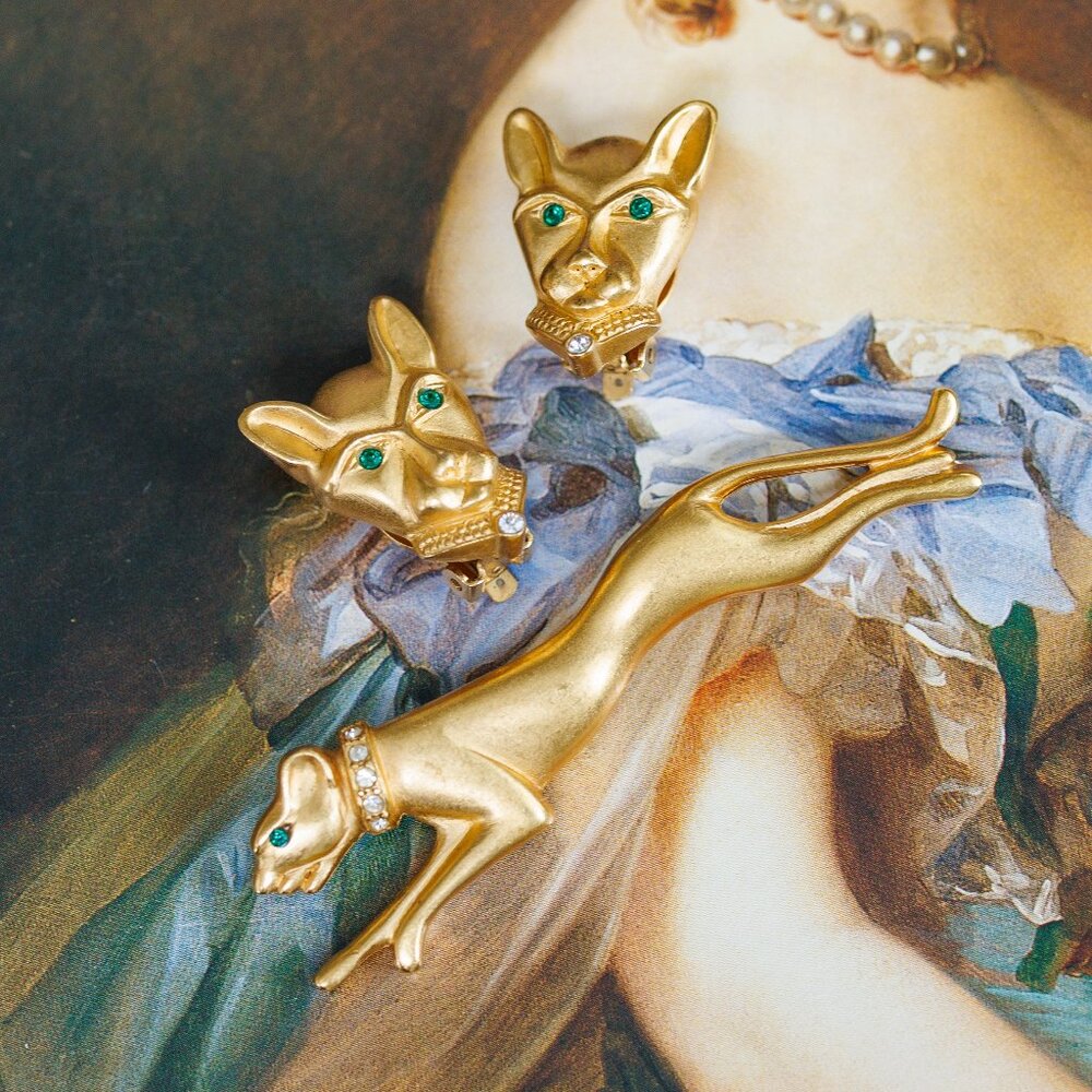 Vintage JACKIE COLLINS Panther Set